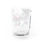 村カルキのBLACK２ Water Glass :back