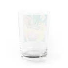 スミレ と トナカイ の モリの記憶の森の管理者 Water Glass :back