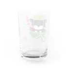 黒柴の梅吉でやんすの工事中でやんす。 Water Glass :back