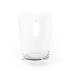 minatoriの文鳥さん(背伸び) Water Glass :back