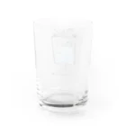 martの野花をつむ Water Glass :back