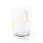 suzurlの猫は液体ーMilk coffeeー グラス反対面