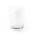 子どもプログラミング喫茶の子どもプログラミング喫茶公式グッズ Water Glass :back