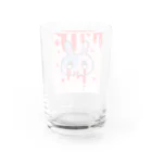 （猫）マリン製作所の血濡れグラスとくべつへん Water Glass :back