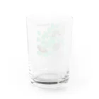 kitaooji shop SUZURI店のアカボシゴマダラとエノキ Water Glass :back