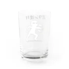 思う屋のボタン連打 Water Glass :back