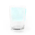 ya-pyのターコイズ　水彩 Water Glass :back