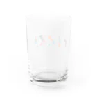 yuppo_pawpawのPIZZA Water Glass :back