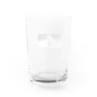 patapata-mamのおすわりシロクマくん Water Glass :back