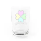 カワイイ オシャレ ポップ な TOYLANDのTOYLAND 四つ葉のクローバー Water Glass :back