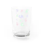 あずきのカワウソぺこりん Water Glass :back