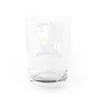 R_T_Gracieのわんこと散歩 Water Glass :back