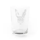 SIXTY-NINE FACTORYのBlack Bunny Mask Water Glass :back