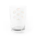 猫と釣り人のWAGASHI_2 Water Glass :back