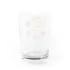 猫と釣り人のWASHOKU_2 Water Glass :back