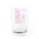 新月さんとこのかがみあわせ Water Glass :back