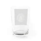 Queenofthenightのfull moon Water Glass :back