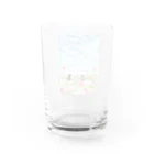 Ａｔｅｌｉｅｒ　Ｈｅｕｒｅｕｘのコスモス畑のトロとクロ Water Glass :back