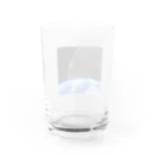 まめ。@mamenoya.の宇宙のあんぐりよも Water Glass :back