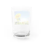 太陽書房のヒマワリ Water Glass :back