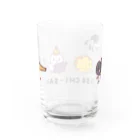 フルタハナコの「ハナばたけ」のおせちさん Water Glass :back