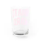 JIMOTOE Wear Local Japanの港区 MINATO WARD Water Glass :back