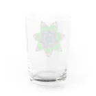 Maniac Labのサイケデリック　逆さ七芒星 Water Glass :back