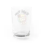 ハワイが大好きな女の子『HENOHENO MAPPY』のマラサダ(ハワイを愛するあなたへ) Water Glass :back