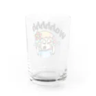 ハワイが大好きな女の子『HENOHENO MAPPY』のわーんわーん(ハワイを愛するあなたへ) Water Glass :back