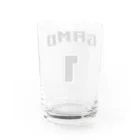 がも。のガモちゃん1歳記念 Water Glass :back