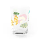 カレハのみせの満たされたチーズと虚ろなにんじん Water Glass :back