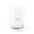 かわいい尻子玉のお酒はおいしいね Water Glass :back