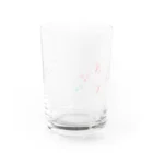 はちのぴよちゃんのまるまる Water Glass :back