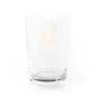 ふわふわの森のほっこりをお届けに Water Glass :back