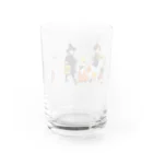 マツダヤスヨのイラストのTrick Or Treat Water Glass :back