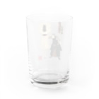 Rigelの江戸の花子供遊び 五番組し組 Water Glass :back