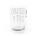 JIMOTOE Wear Local Japanの鈴鹿市 SUZUKA CITY Water Glass :back