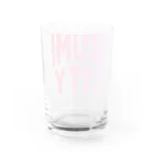 JIMOTOE Wear Local Japanの和泉市 IZUMI CITY Water Glass :back