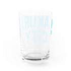 JIMOTO Wear Local Japanの佐倉市 SAKURA CITY Water Glass :back