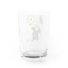 Rigelの江戸の花子供遊び 五番組ゑ組 Water Glass :back