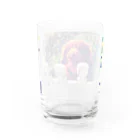 milk chocolateのちょこ Water Glass :back