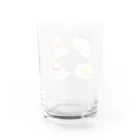 ナルカワのいろんな目玉焼き Water Glass :back