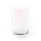 JIMOTOE Wear Local Japanの久喜市 KUKI CITY Water Glass :back