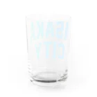 JIMOTOE Wear Local Japanの朝霞市 ASAKA CITY Water Glass :back