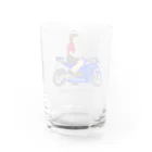 GREAT 7のバイク女子 Water Glass :back