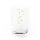 マロマロのCat sleeping phase Water Glass :back