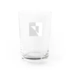 午前6時午後8分の白黒つけれない三角 Water Glass :back