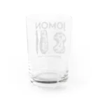 JOMONのJOMON 打製石器 プリントウェア Water Glass :back