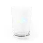 白井かえるのグラデーションサメ Water Glass :back