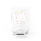 mozu-Illustrationのらピーちゃん Water Glass :back